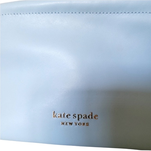 Kate Spade Retail $348 Blue Meringue Braided Strap Crossbody Leather Purse NWOT - Picture 9 of 10